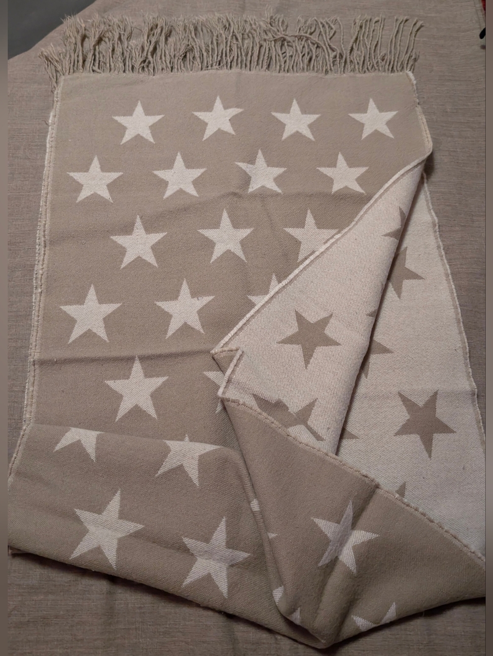 2/$10 - Soft Starry Beige Scarf